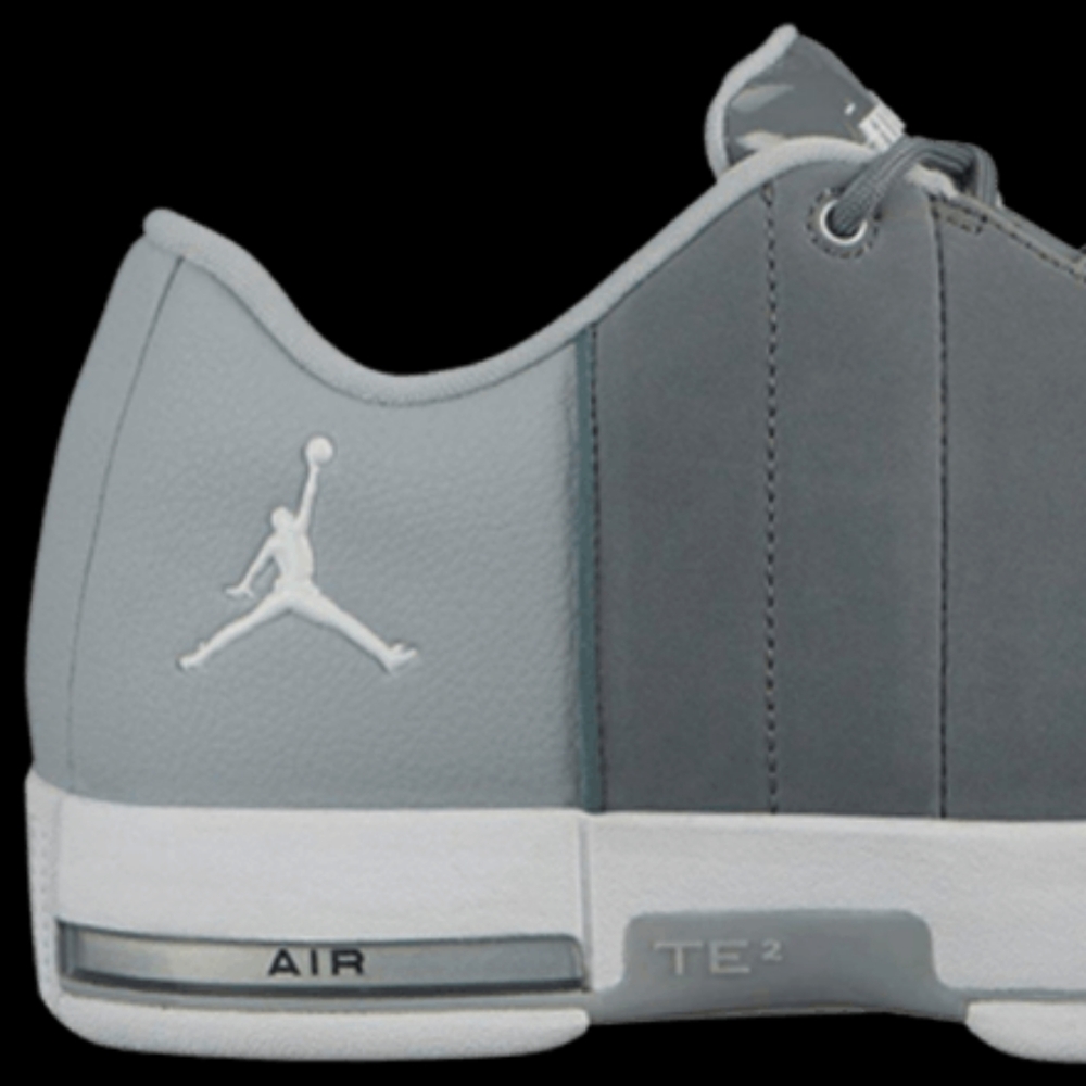 Nike Air Jordan TE² sneakers shoes Mens size US10 grey/white